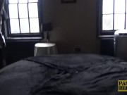 Nasty British subslut gagged for rough cunt pounding 7/16