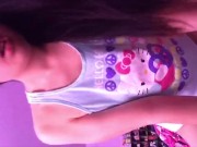 Asian cums hard on big cock 5/16