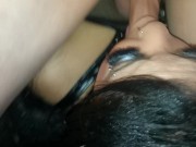 Black Asian Teen Stepsister Gets Creampied 15/16