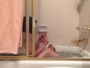 Soapy Time with Li'l Rat