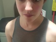 punk milfgets fucked in family's bathroom