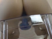 Eevee Frost Rides a Dildo on a Clear Chair 8/16