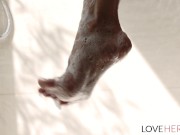 LoveHerFeet - Super Hot Squirting Blonde Friend With Benefits 1/16