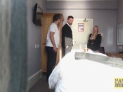 Georgie Lyall takes it hard from behind by Pascal White 3/16