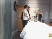 Georgie Lyall takes it hard from behind by Pascal White 7/16