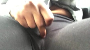 playing with pussy In public