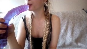 18yo Deepthroating 12" Dildo