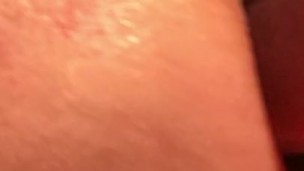 anal double penetration - riding 2 big dildos deep in my ass