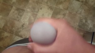 kitchen jerk while wife is in shower