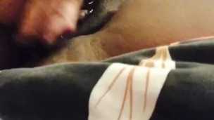 Masked ebony bbw pussy fucking with vibrator