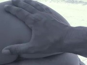 EXTRAWET PUSSY IN PUBLIC!! Girlfriend loves nude beaches ;) 2/16