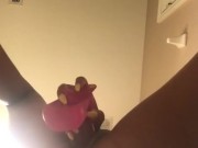 Sneaky bathroom masturbation 10/16