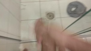 Masturbation in the bathroom