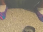 Told her I could see her 🐫 she started showing off! 1/16