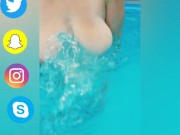 2018 backyard splash time - Screenshot 7 of 16 - Pink Nipples