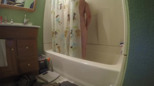 quick shower scene