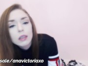 AnaVictoriaXO - Horny Cheerleader VIRTUAL Suck and fuck 9/16