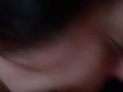 SuckingLegit ; Hot teen shows her skill for rough face fuck & deepthroat (teaser) 1/16