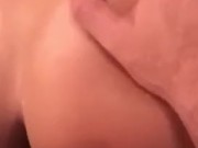 Sexy hot ass lattina get fucked in doggy style and cum on ass 8/16