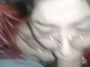 How do you like my new glasses Daddy? 9/16