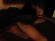 Getting head as she warms up her wet pussy