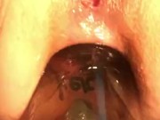  glass deep in my ass