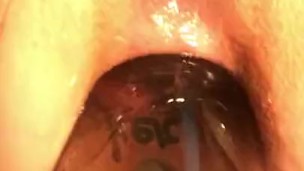 glass deep in my ass