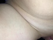 Hot blowjob and fuck creamy pussy in condom 12/16