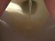 Yellow Morning Piss Compilation ASMR 2/16