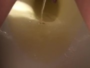 Yellow Morning Piss Compilation ASMR 9/16