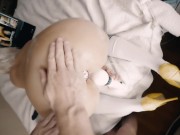 Ass Streching by BIG Toys and multiple loud ANAL orgasms 3/16