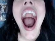 Up close mouth and pussy