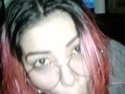 Husband comes home from work for surprise part 1