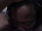 Girl on girl quick head session 6/16