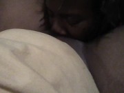 Girl on girl quick head session 8/16