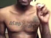 Sstepsister Ebony thot bitch suck a big black dick in the hood