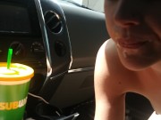 Baby Deepthroats Daddy In Public Road Head 16/16