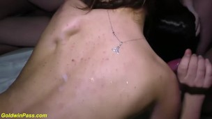 extreme bukkake groupsex party orgy