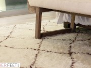 The Wife Next Door Encourages Creepy Stalker To Come & Play With Her Feet 5/16