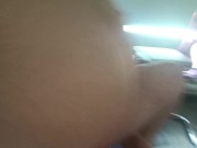 Curvy Girlfriend Sucked Dick Until She Got Horny! Fuck and Cum! 14/16