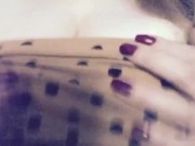 Curvy blonde all boob play 1/16