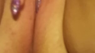 Playing with my tight pussy