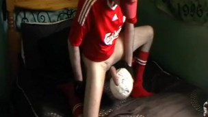 hung red soccer cock football fun for fifa world cup 2018