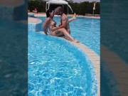 ladymuffin e tommy fanno sesso in piscina davanti a tutti 1°parte 15/16