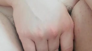 Cow chubby ITALIAN girl masturbate fat hairy pussy secretly POV Horny 