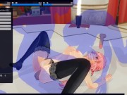 [CM3D2] - Mirai Nikki Hentai - Yuno Gasai Gangbanged On Stage 11/16