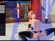 [CM3D2] - Mirai Nikki Hentai - Yuno Gasai Gangbanged On Stage 9/16