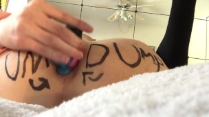 Cum Dump Femboy takes Multiple Toys up his Ass