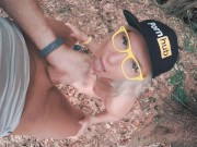 Kate Truu Caught Young Couple Having Sex in Public Park and Decided to Join 15/16