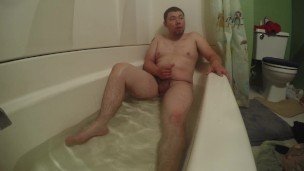 bathtub session orgasm climax cumming cock